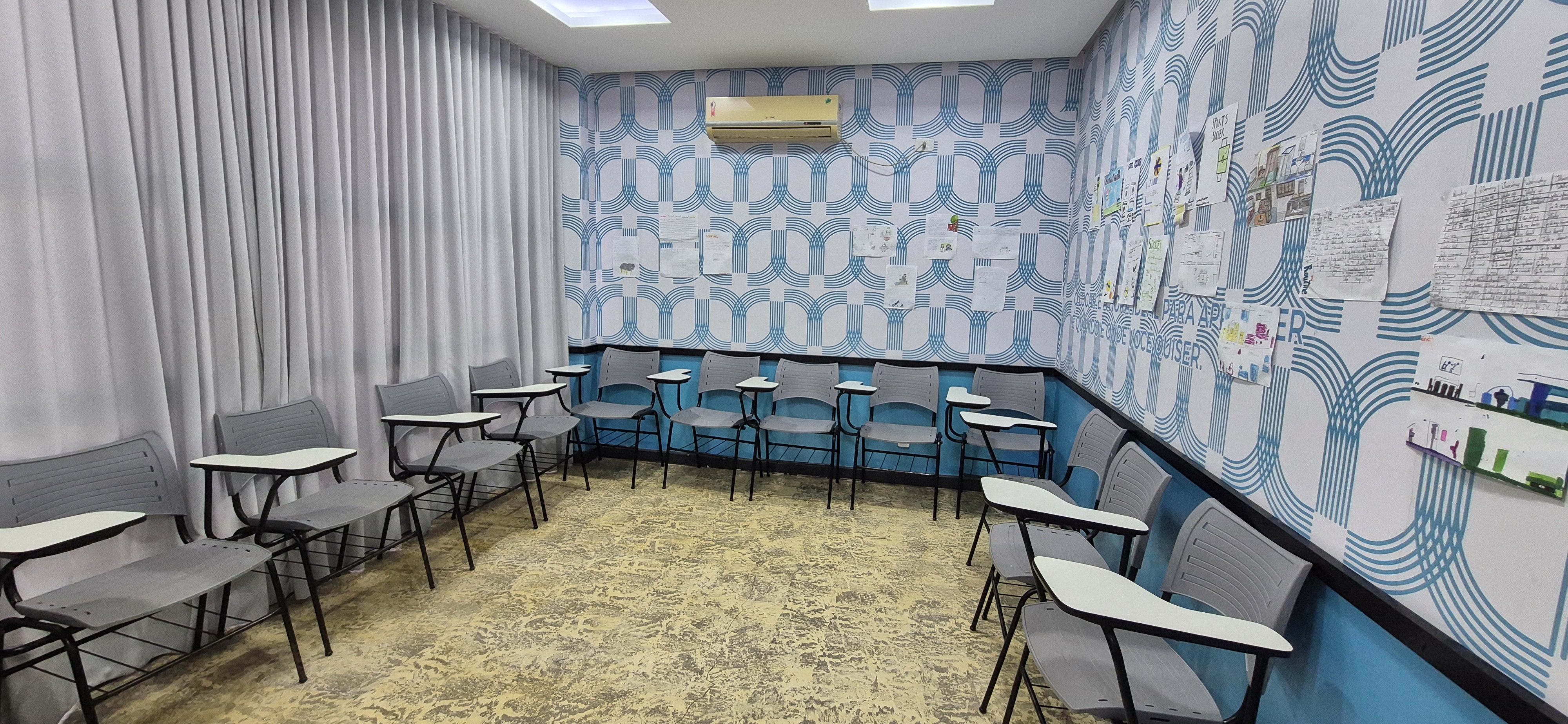 Sala de aula do Yázigi Macapá